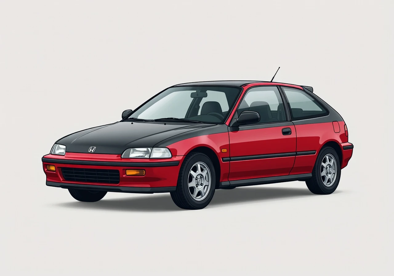 1992 Honda Civic VX 3-door Hatchback