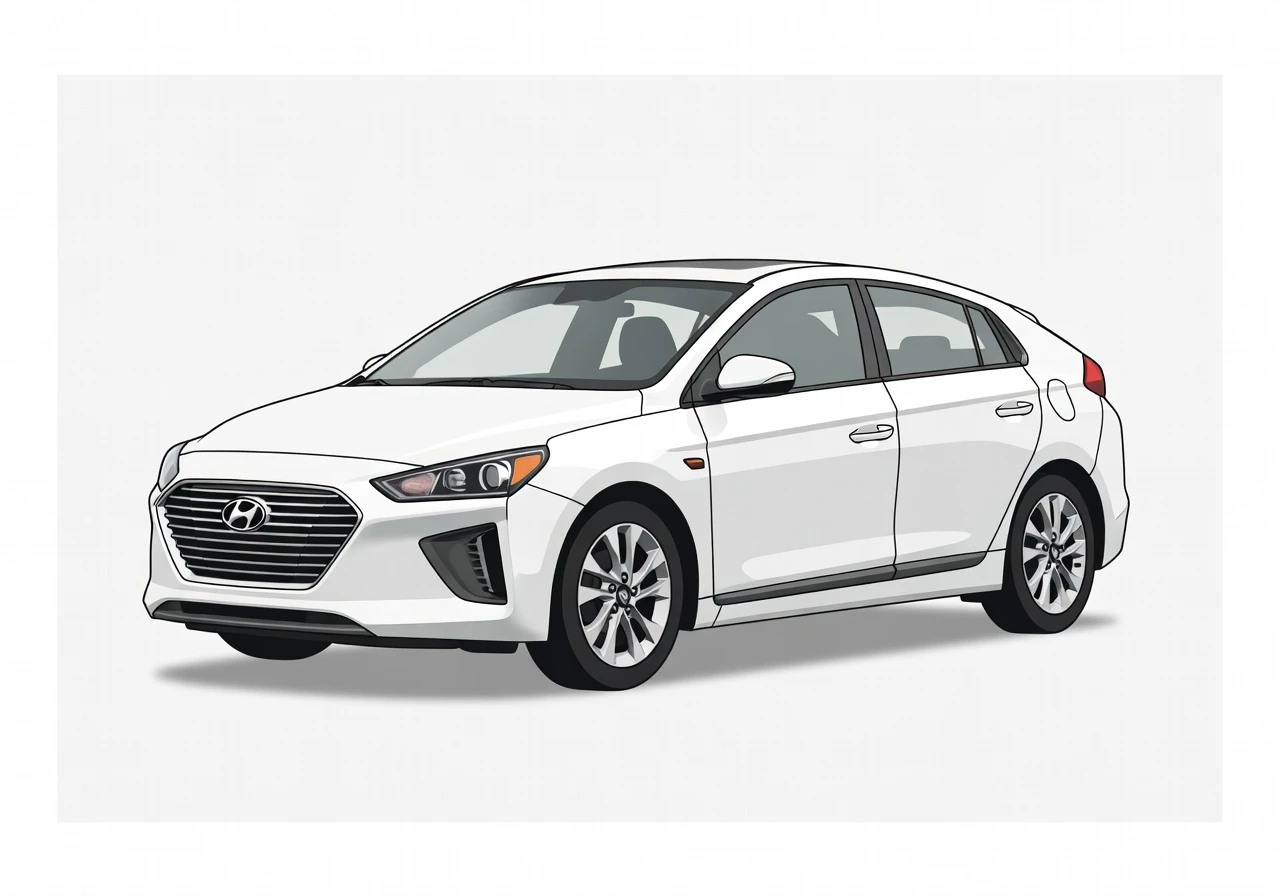 2017 Hyundai Ioniq Hybrid SEL Hatchback