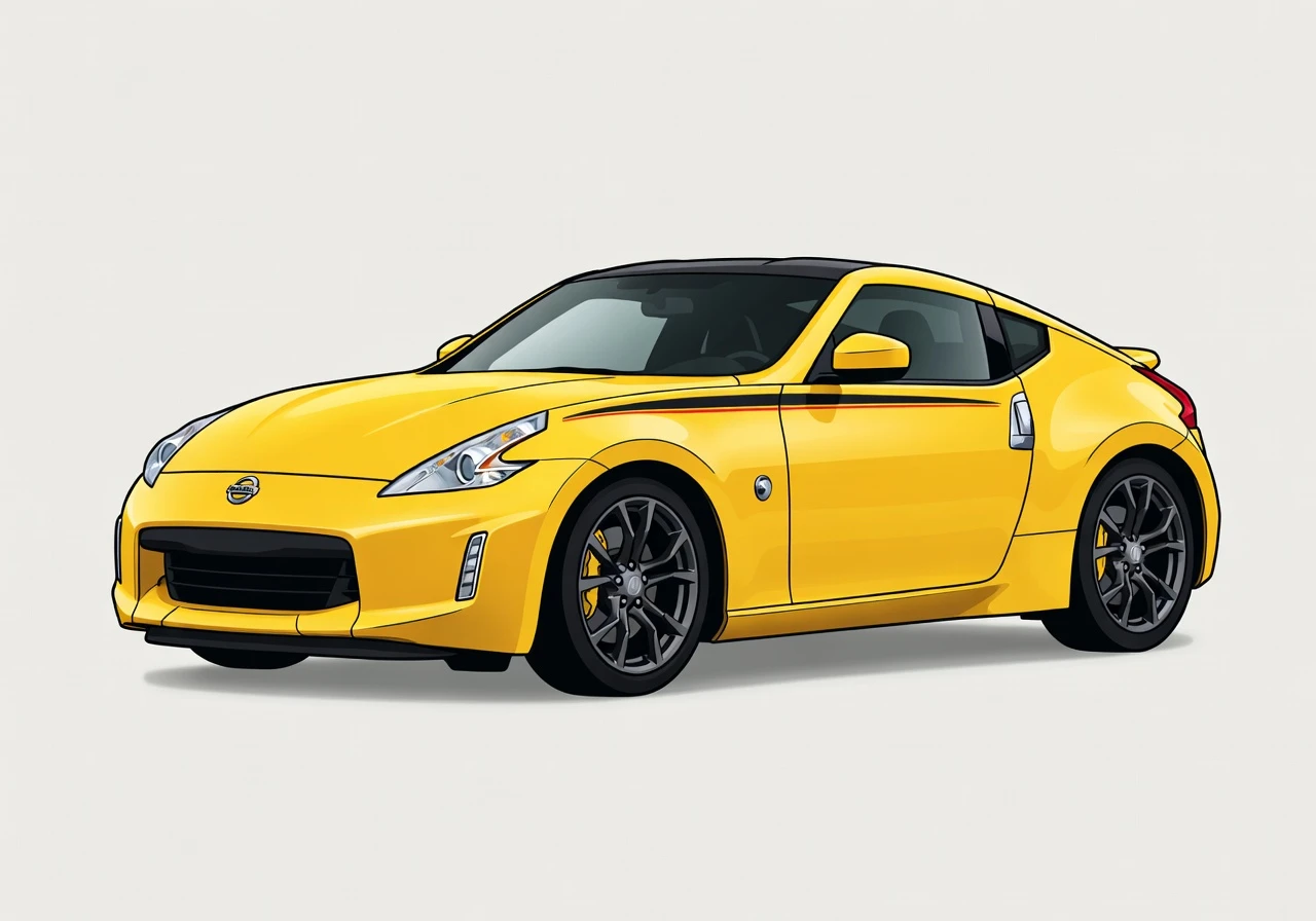 2018 Nissan 370Z Heritage Edition Chicane Yellow Coupe