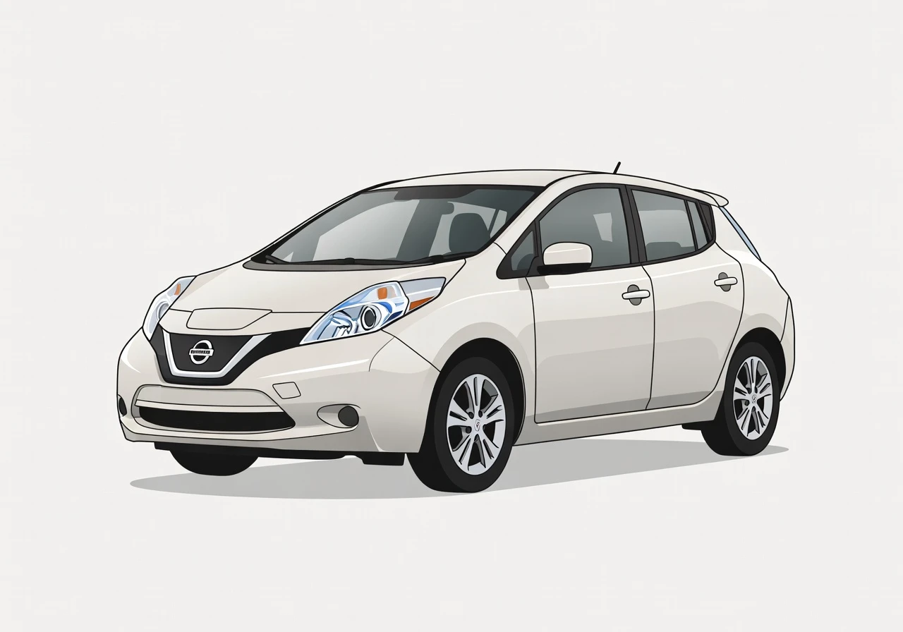 2013 Nissan Leaf SL Hatchback