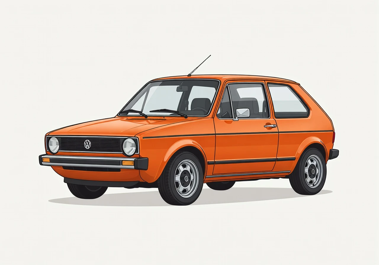1975 Volkswagen Rabbit 3-door Hatchback (Performance Pack)