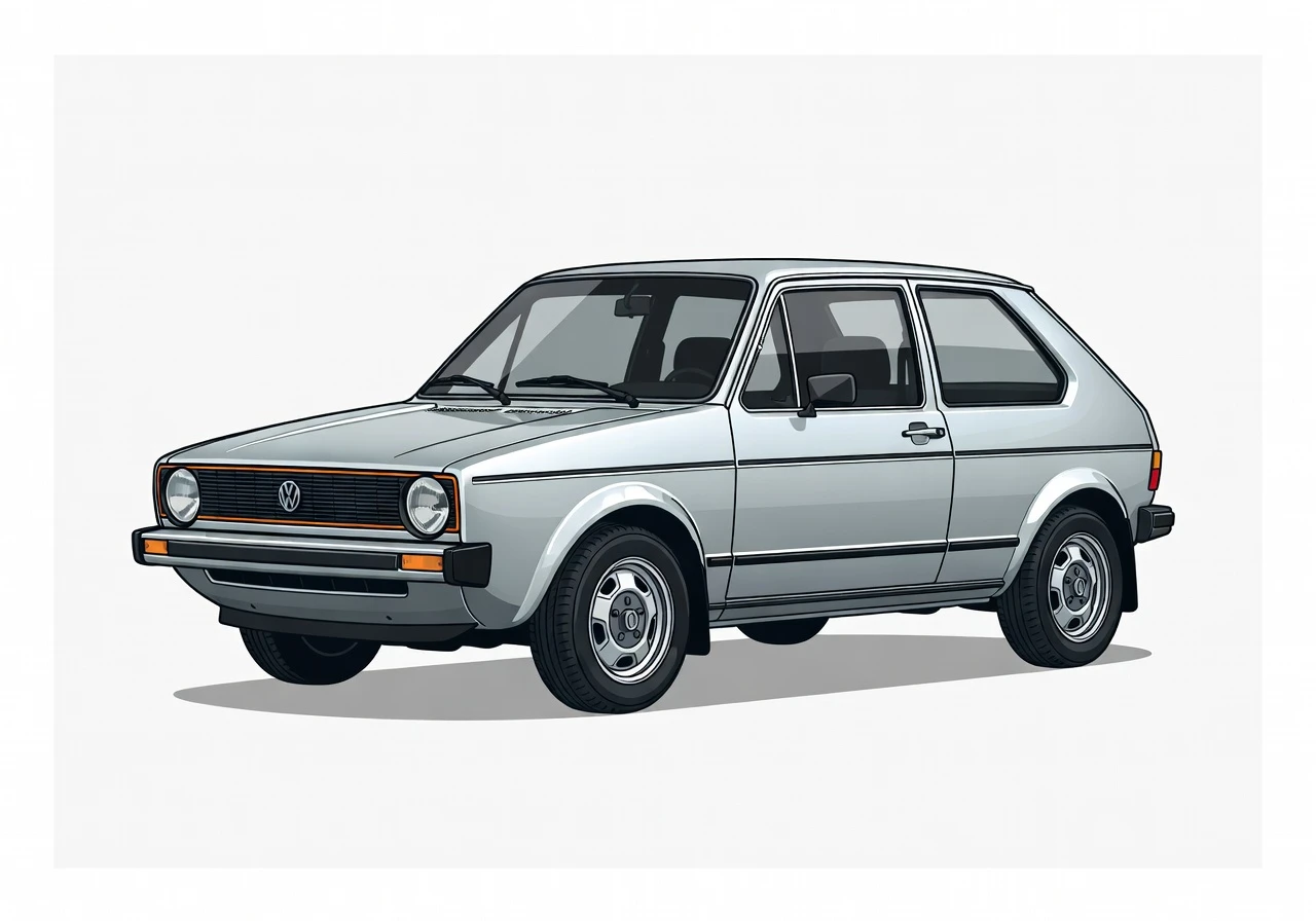 1977 Volkswagen Rabbit Diesel 5-door Hatchback (Performance Pack)