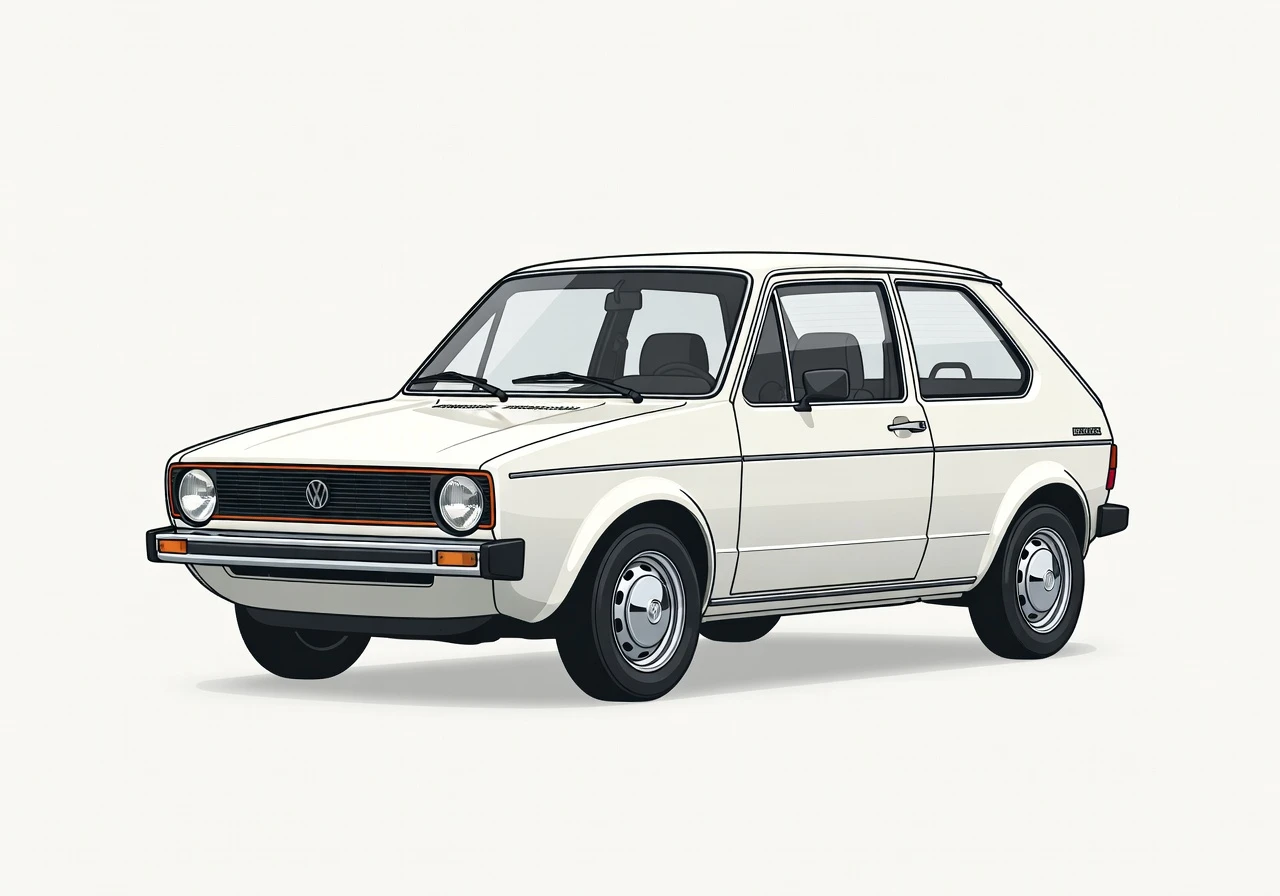 1980 Volkswagen Rabbit Diesel Deluxe 5-door Hatchback